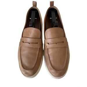 Vionic Uptown Women’s Slip on Loafer Casual Shoes Camel Leather 9.5
